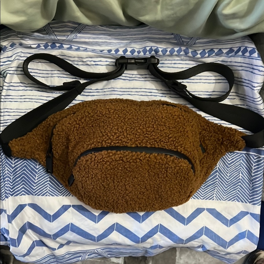 Brown Sherpa Fanny Pack